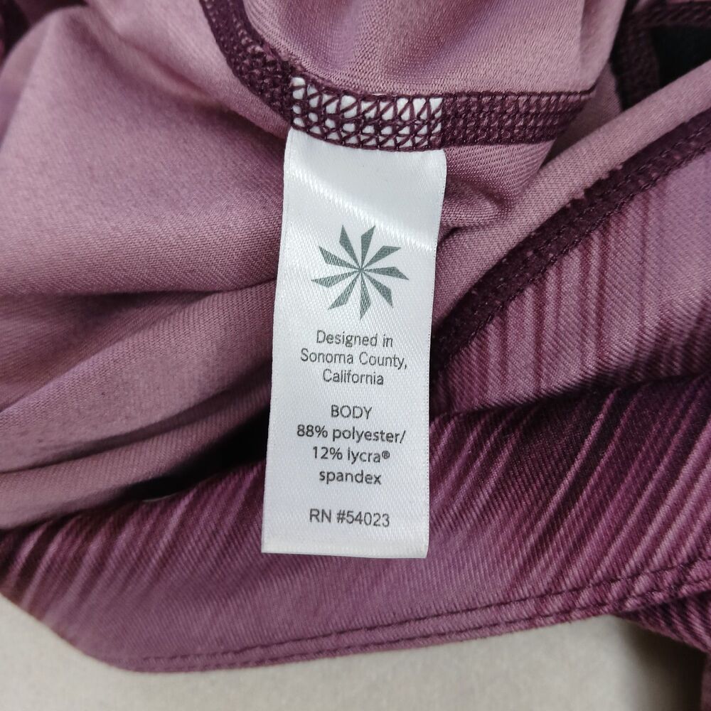 Athleta High Rise Leggings Mauve Dusty Pink Yoga Pants Small - Picture 9 of 10